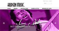 Desktop Screenshot of hudsonmusic.com